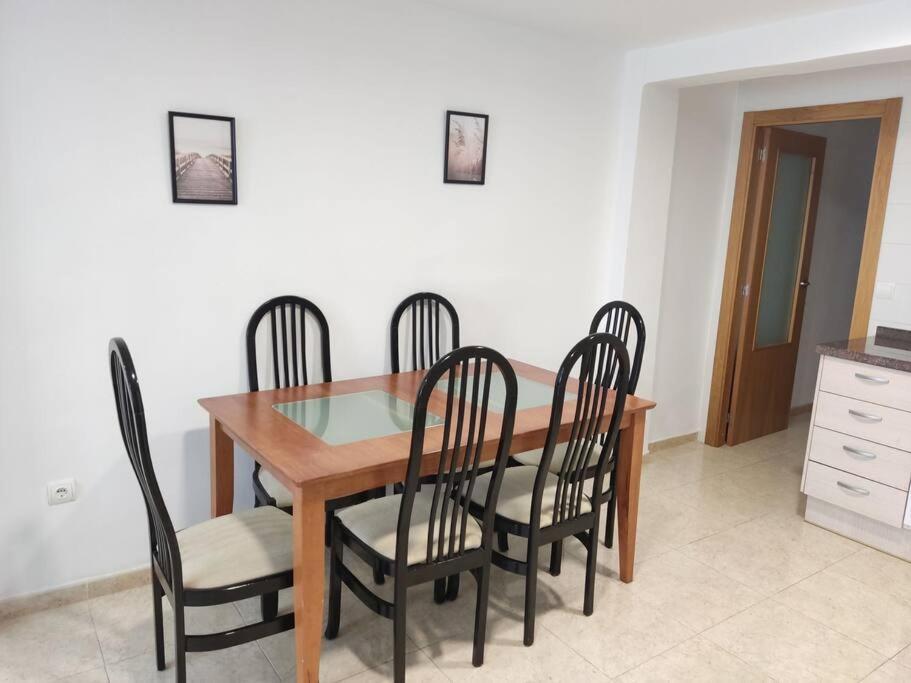 Piso En Playa De Gandia! Apartment Bagian luar foto